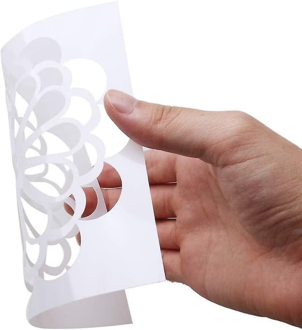 Genanvendelige Stencils - Mandala Stencils til DIY Vægkunst og Scrapbooking (16 stk)