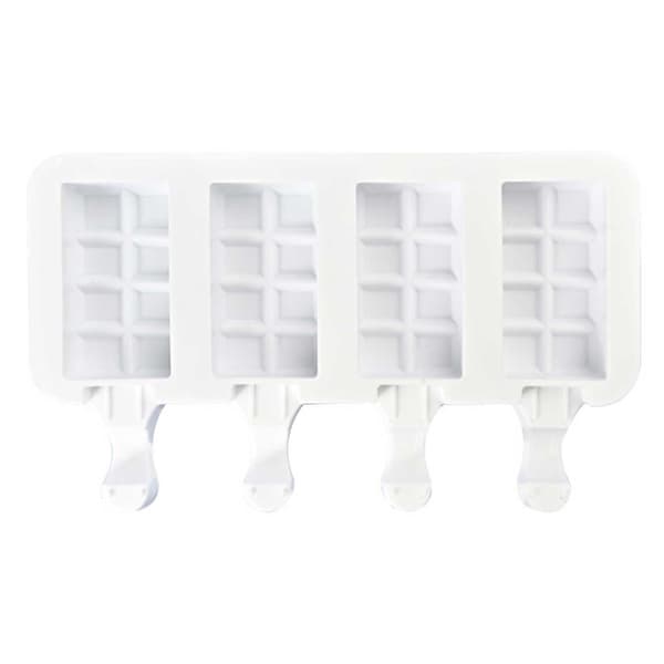 DIY Glassform Silikon - Bakform Isglass vit white