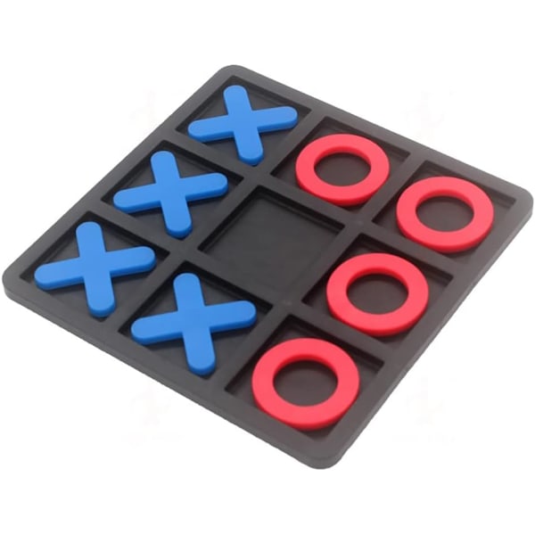 Tic Tac Toe Brädspel, Tic Tac Toe Familjespel, Klassiskt Brädspel, Klassiskt Familjespel, för Barn, Plast Tic Tac Toe Spel