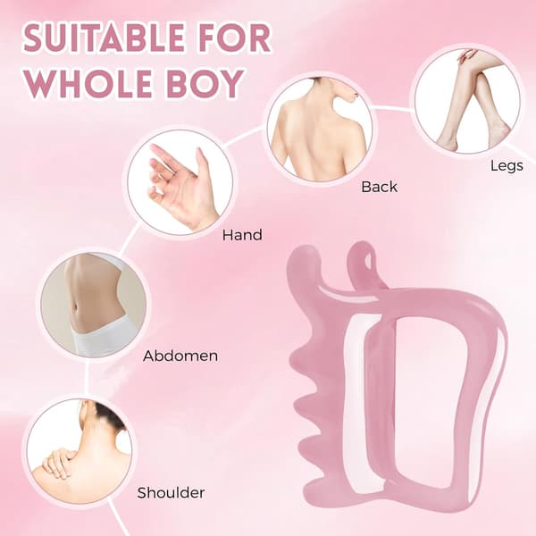 Gua Sha-værktøjer til behandling af cellulite og ødem samt til benbehandling