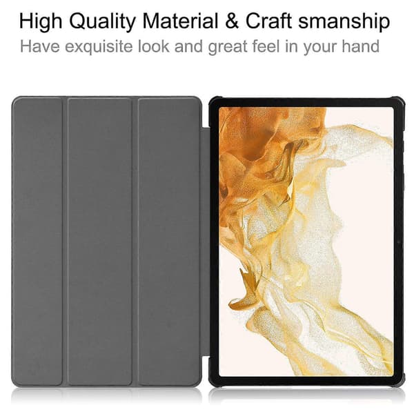 Til Samsung Galaxy Tab S10+ Etui Mønstertryk Læder Stand Tablet Cover - Galaxy