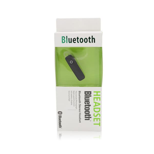 Svart Trådlöst Bluetooth Smart Mini Handsfree Headset Bilkörning Svart bluetooth black