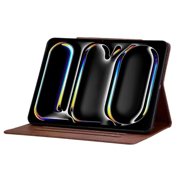 Fodral för Lenovo Tab K10C/E10C Kattspänne Stängning Läder Skyddande Ställ