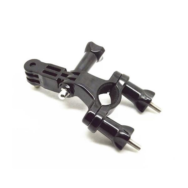 Universal cykelmontering GoPro Action Kamera POV til cykelstyr sort black