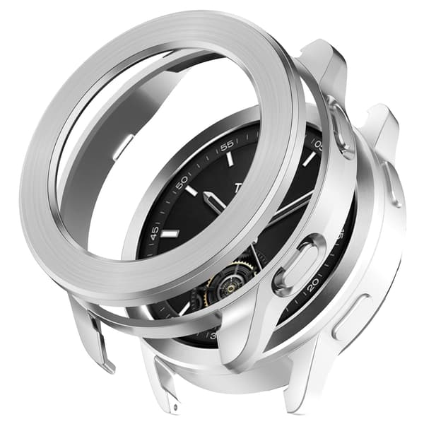 Beskyttelsesdeksel til Xiaomi Watch S3 Sølv Silver
