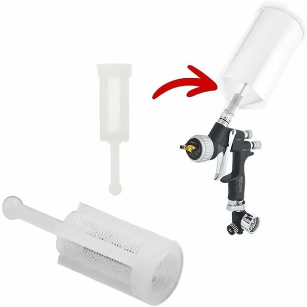 20 stk. malingsfilter, tyngdekraftssprayfilter, sprøjtepistolfiltre, sprøjtepistol