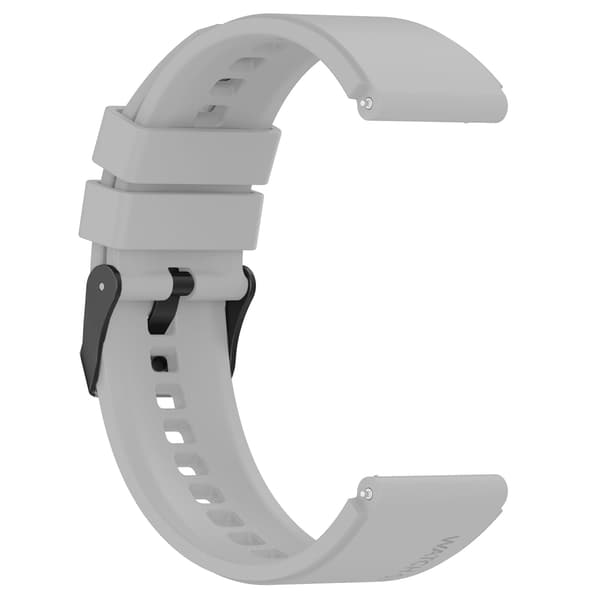 Silikone urrem til Huawei Watch 4 Pro/GT4 46 mm/GT 3/GT2 Pro/Watch Ultimate Lysegrå LightGrey