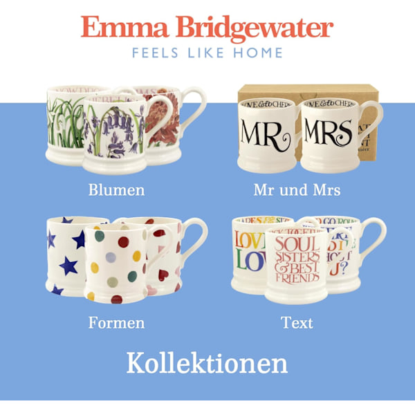 Stor Mugg, Keramisk Kaffe Mugg Stor - Stengods Mugg, Latte, Kaffe - Vackra Muggar, Födelsedagspresent - Kaffe Mugg Polka Dots