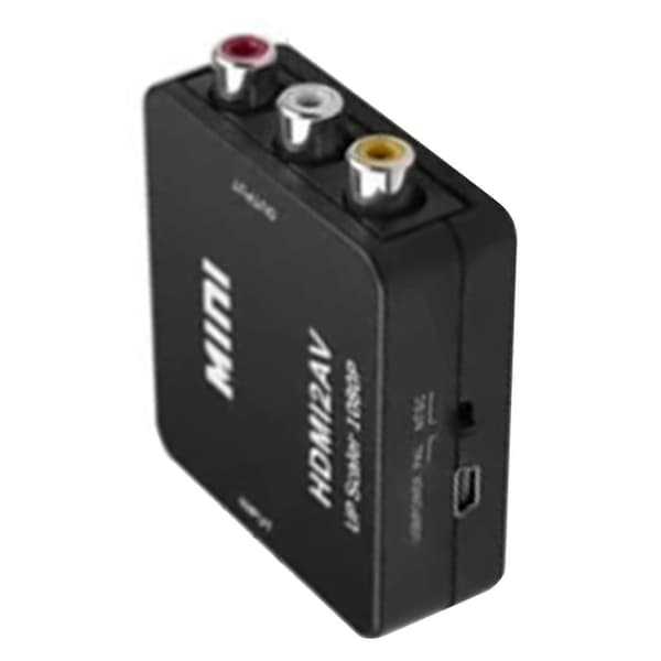 Mini AV til HD Multimedia Interface Konverter Micro HD til AV Adapter HD Video Konverter Boks Plug and Play