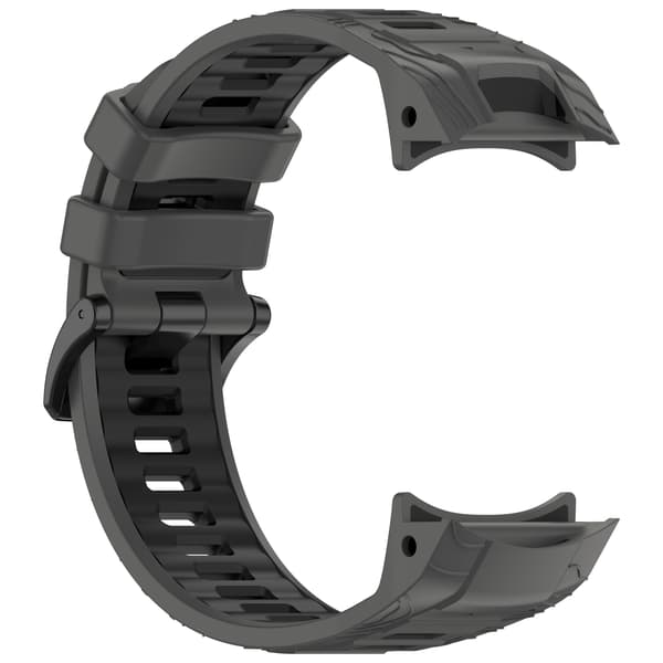 Garmin Instinct 3 kaksisävyinen silikoniranneke, musta, malli 1 Black