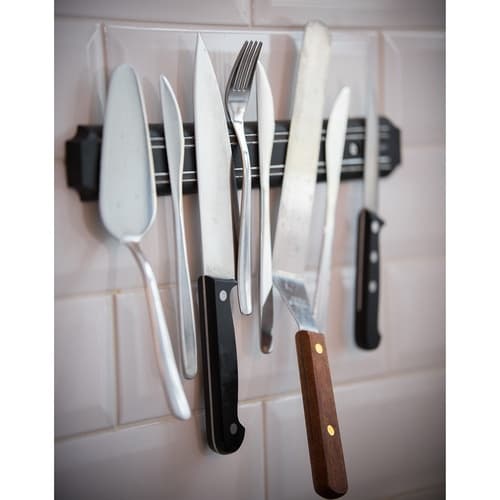 Magnetlist for kniver 32,5 cm svart black
