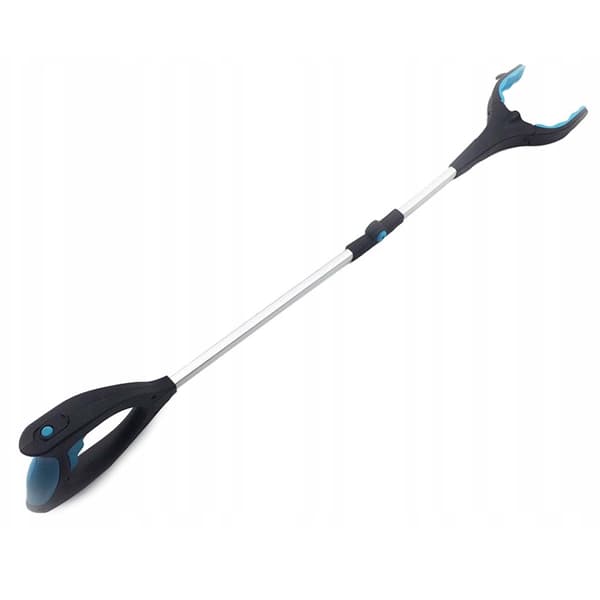 Gribetang med lampe sort black