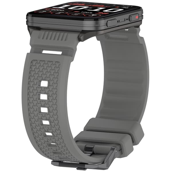 Silikonerem til Garmin Venu X1 - Sporty og behagelig rem til dit smartwatch Grå Grey
