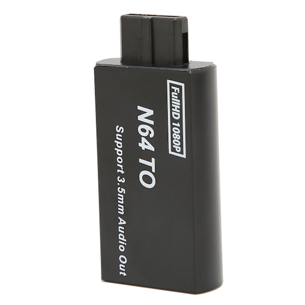 for N64 til HD Multimedia Interface Konverter 1080p Support PAL NTSC Videospil Adapter med 3.5mm Interface