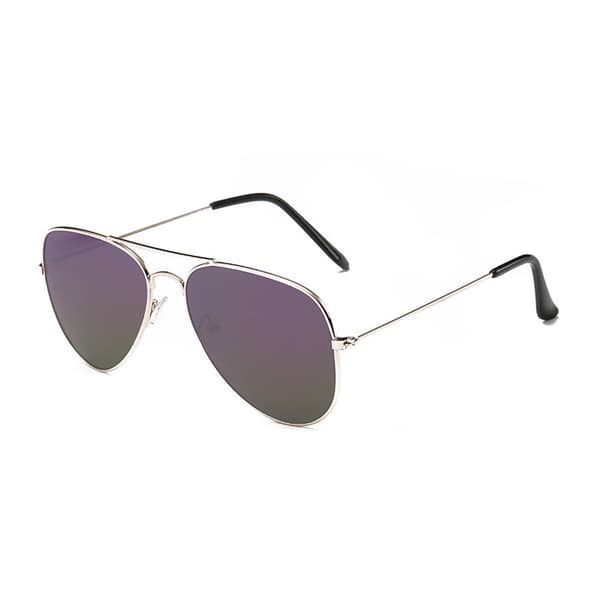 Solbriller Pilot Aviator Skiftende Linse Gull gold