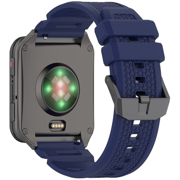 Silikonerem til Garmin Venu X1 - Sporty og behagelig rem til dit smartwatch Blå Blue