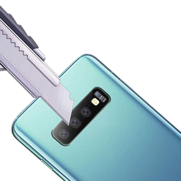 2-pack Galaxy S10 Kameralinsskydd Kameralins transparent