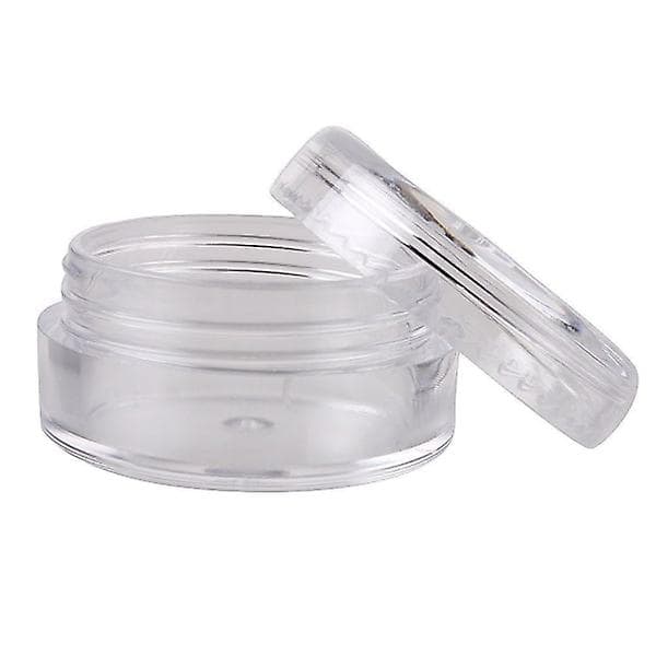 5 Oppbevaringskrukker 10ml Transparent