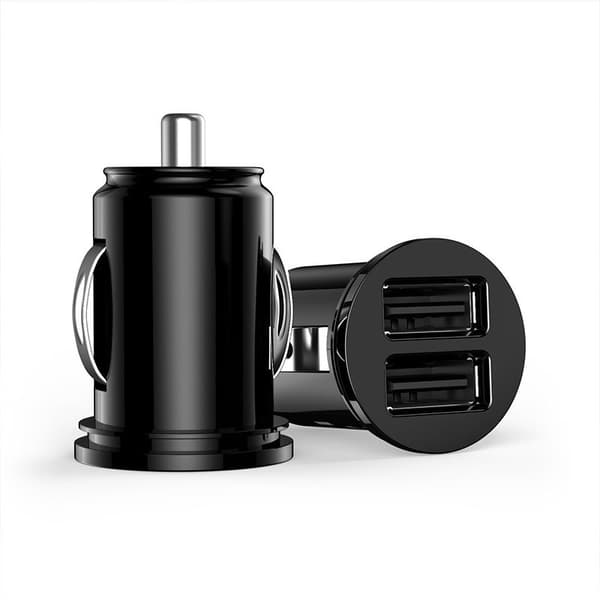 Yleiskäyttöinen autolaturi 2 USB 3.1A musta black