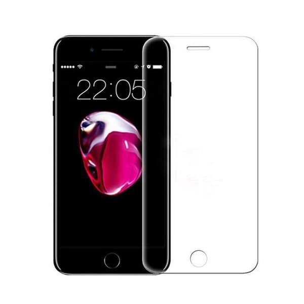 Apple iPhone 7/8 Plus skjermbeskytter beskyttende plast full dekning transparent