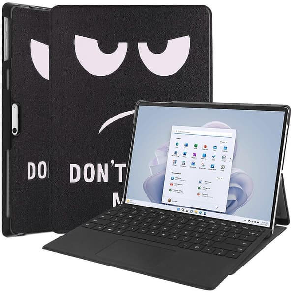 Etui til Microsoft Surface Pro 10/Pro 11 PU Læder Mønster Print Støtte Folio Tablet Cover