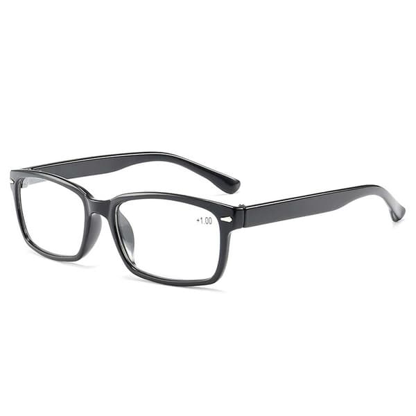 Slanke svarte lesebriller Styrke 1.0 Briller svarte black