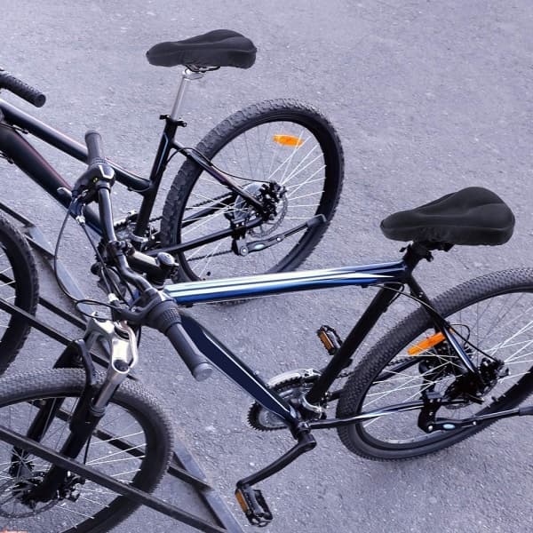 Gel cykelsadelöverdrag - Premium cykelsadelkudde Extra Gel Pad -