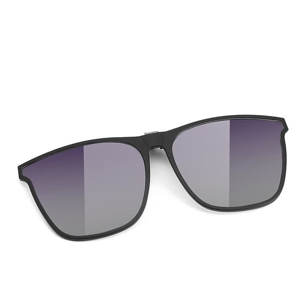 Clip-on solbriller - til brillestel lilla+grå Purple+grey