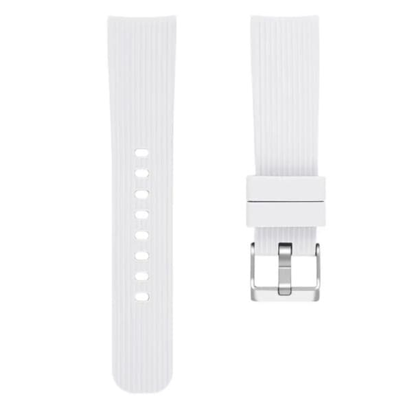 Galaxy Watch Armband 20mm 4/5 40/42/44/45/46mm Vit Vit white