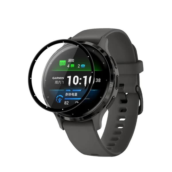 Garmin Venu 3S näytönsuoja, 3D kaareva pehmeä kalvo, 2 kpl:n pakkaus