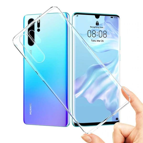 Tunt Transparent Mobilskal Huawei P30 Pro Transparent transparent