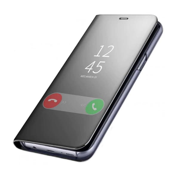 Galaxy S23 FE Kotelo Smart View kosketustoiminnolla, musta black