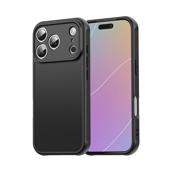 Sort Mat Magnetisk Cover Kompatibel med iPhone 17 Pro Max - Stødsikkert & Anti-Fingeraftryk