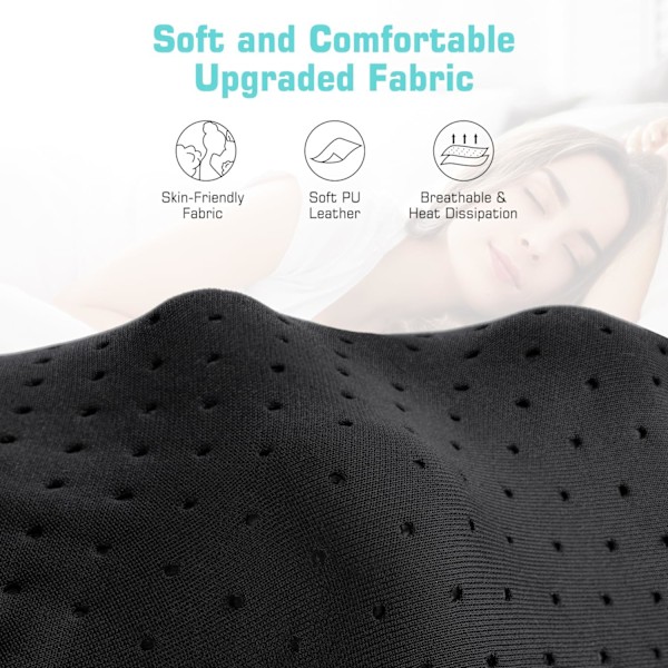 Ryggmassager med Värme, Nackmassager Present till Kvinnor/Män/Mamma/Pappa, Shiatsu Axelmassager, Elektrisk Djupvävnads 4D Knådande Massager Present Black Brown