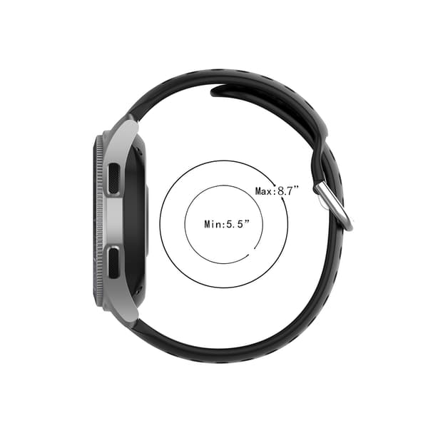 Klokkerem til Samsung Galaxy Watch 20mm Svart