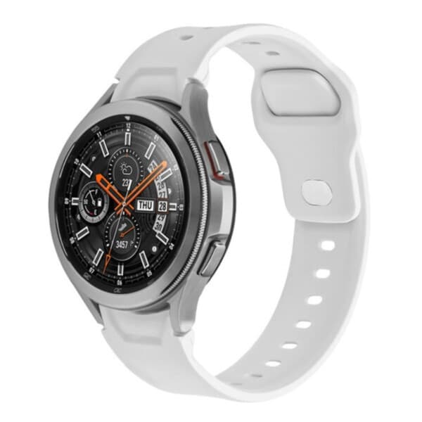 Galaxy Watch Armband 20mm 4/5 40/42/44/45mm Vit Vit white