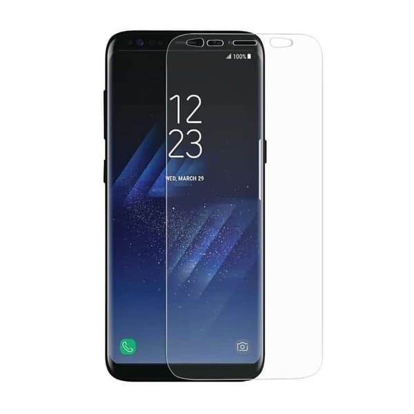 2-pakkaus Samsung Galaxy S8 Plus näytönsuoja suojamuovi transparent