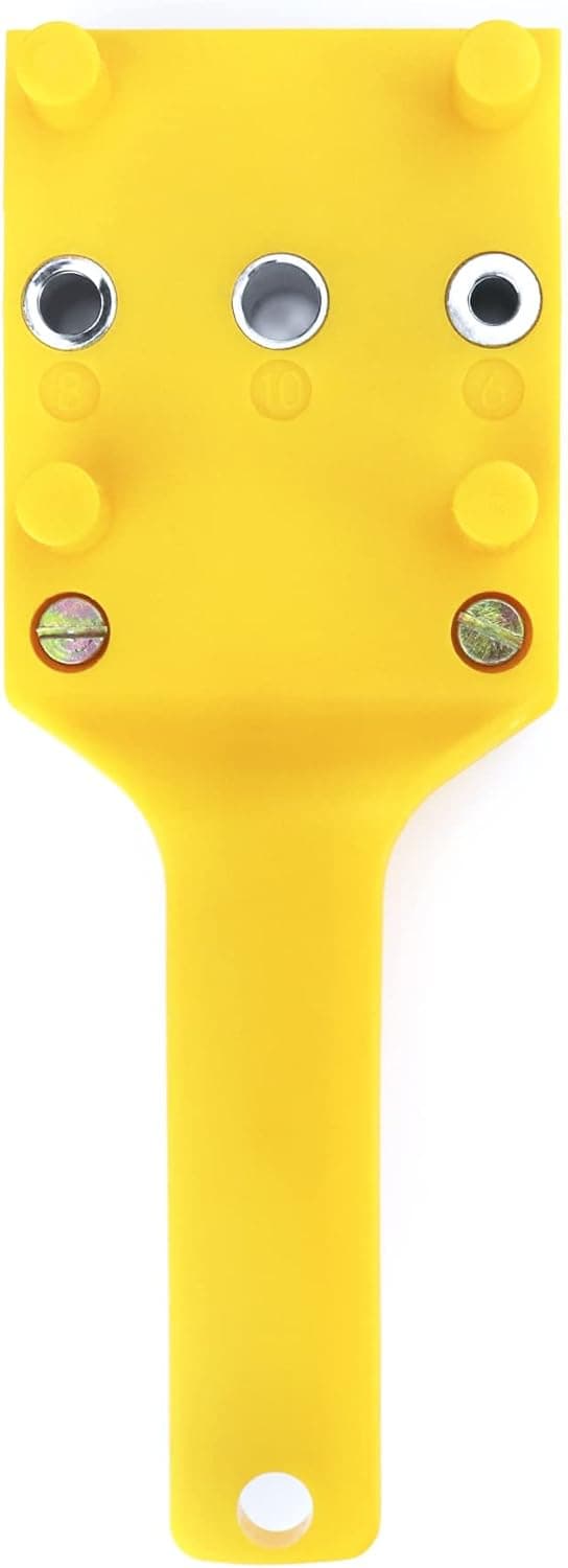 44 Delar Dowel Borrfixtur, Borrguide med Parallel Stopp, Doweling Jig Kit, 6mm / 8mm / 10mm