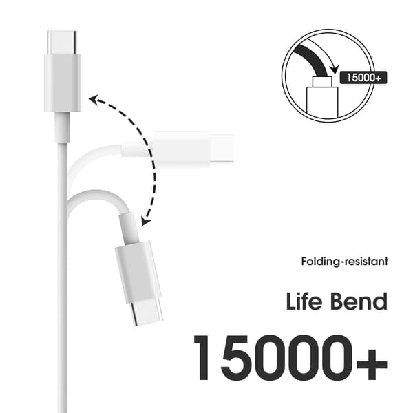 USB-C til Lightning-kabel 3M iPhone-ladekabel 1-pakning