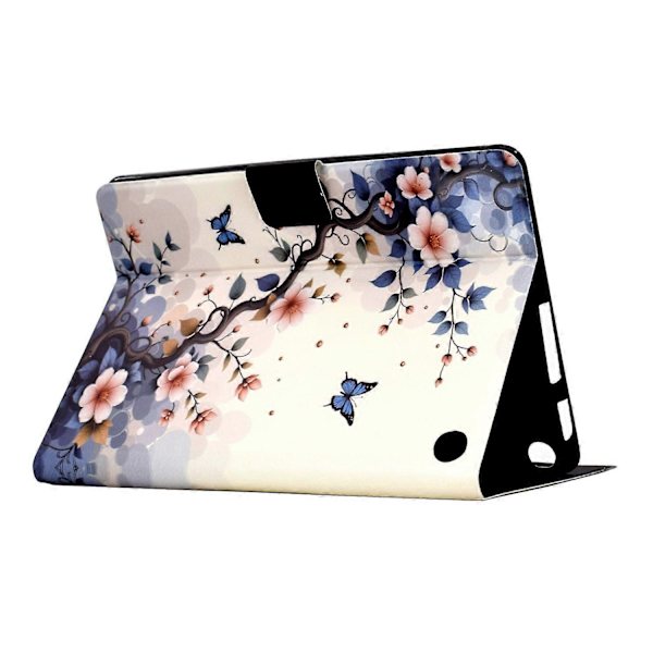 Til Amazon Fire 7 (2022) Stand Case Mønstertryk Tablet Læder Cover med Auto Våge/Sov