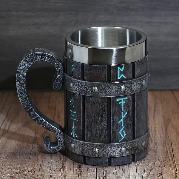 Viking kaffekrus i rustfrit stål