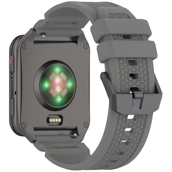 Silikonerem til Garmin Venu X1 - Sporty og behagelig rem til dit smartwatch Grå Grey