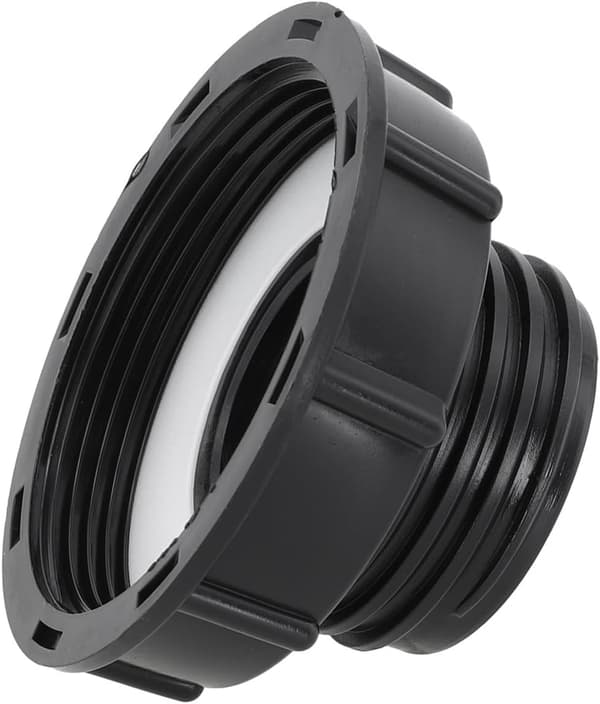 Tankslangehane Størrelsesadapter 80mm til 60mm IBC Tankforbindelse Skylleventiladapter til IBC Beholdere Tonnageventil