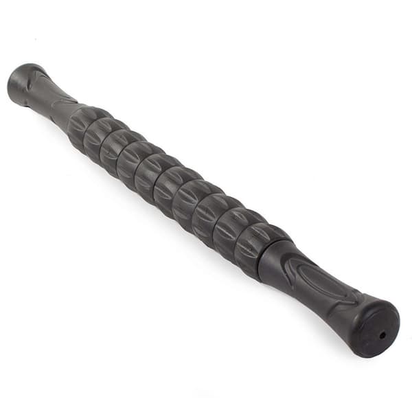 Massagerulle | Fascia Muskelrulle Triggerpunktmassage sort black