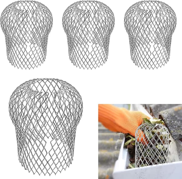Pakke metal tagrenderbeskyttere til tagrender - Tagrenderbeskytter - Beskyttelse mod blade og mos