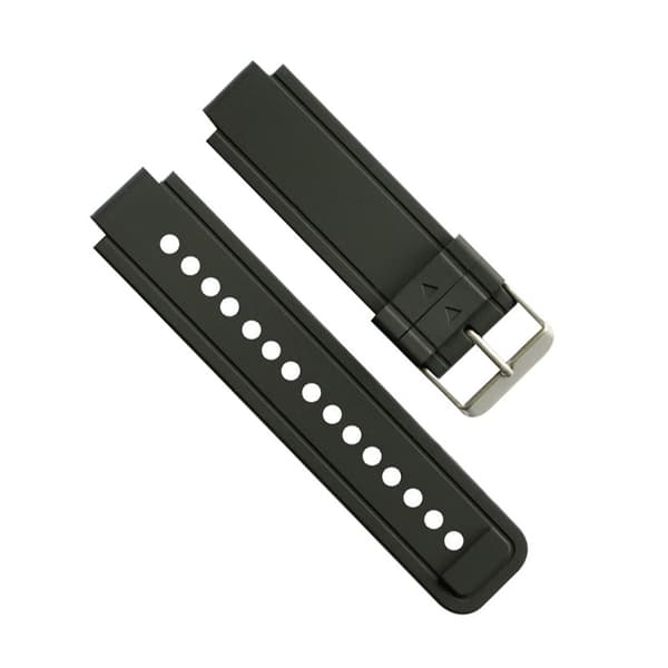 Garmin Vivoactive -asetaattisilikoniranneke - Musta
