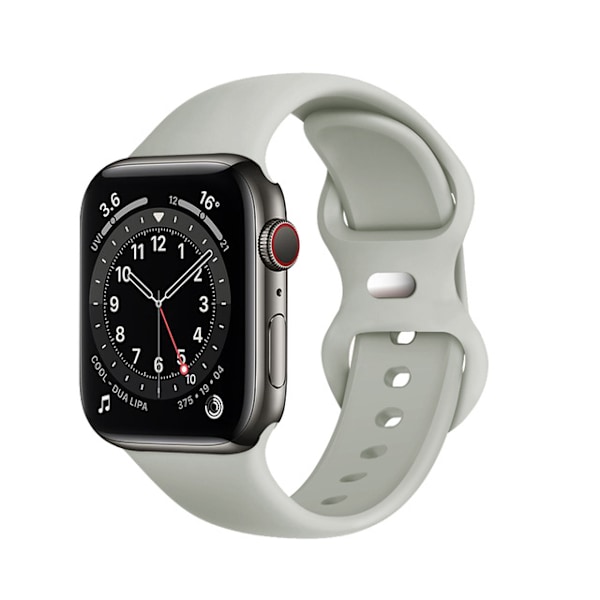 Kompatibel med Apple Watch-armband 38 mm/40 mm/41/42 mm (ML), för Apple Watch Series 10 9 8 7 6 5 4 3 2 1 SE, Grå 38mm/40mm/41/42mm（ML）
