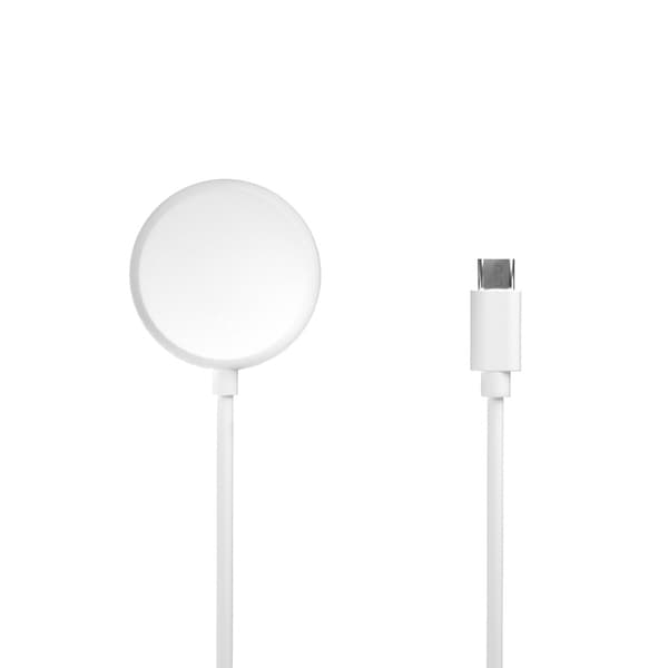 Google Pixel Watch Oplader, Magnetisk Opladerkabel til Pixel Watch 1. Generation Hvid White