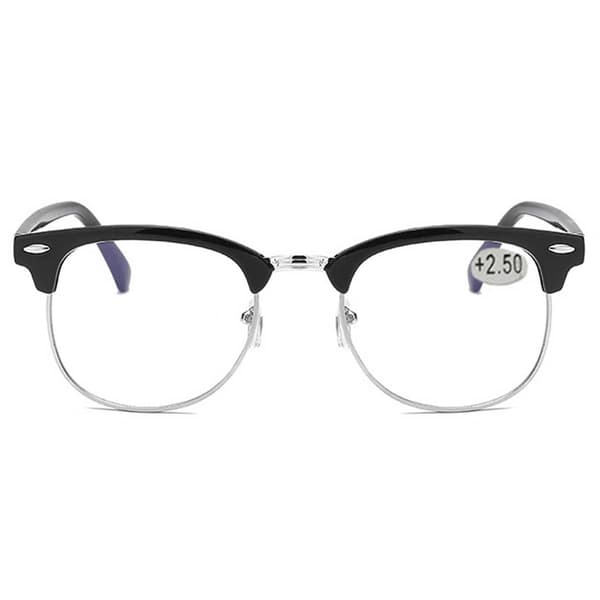 Læsebriller Clubmaster Styrke 2.0 Sort sort black