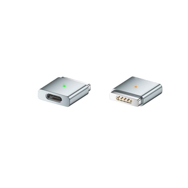USB-C–MagSafe 2 -adapteri 100W – Lataa MacBookisi helposti, sininen Blue